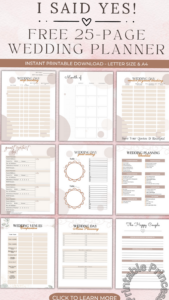 🍰 🍰 I Said Yes Wedding Planner Free Download | secret to staying productive