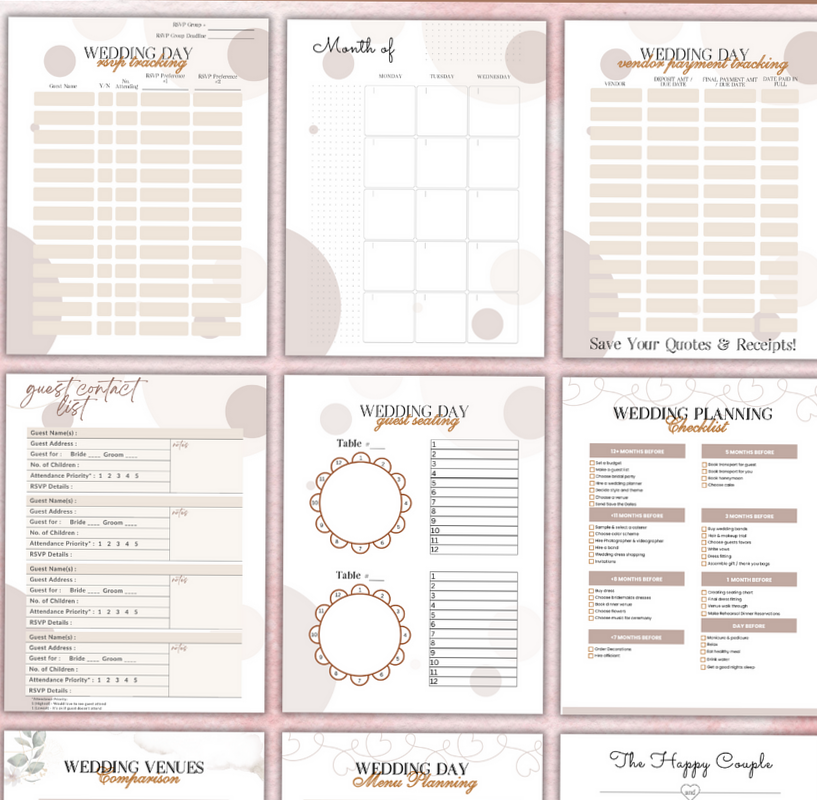 🍰 🍰 I Said Yes Wedding Planner Free Download | secret to staying productive
