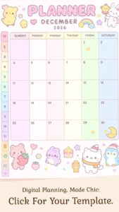 📊 📌 Illuminate December with Festive Planner Magic | dream life manifestation