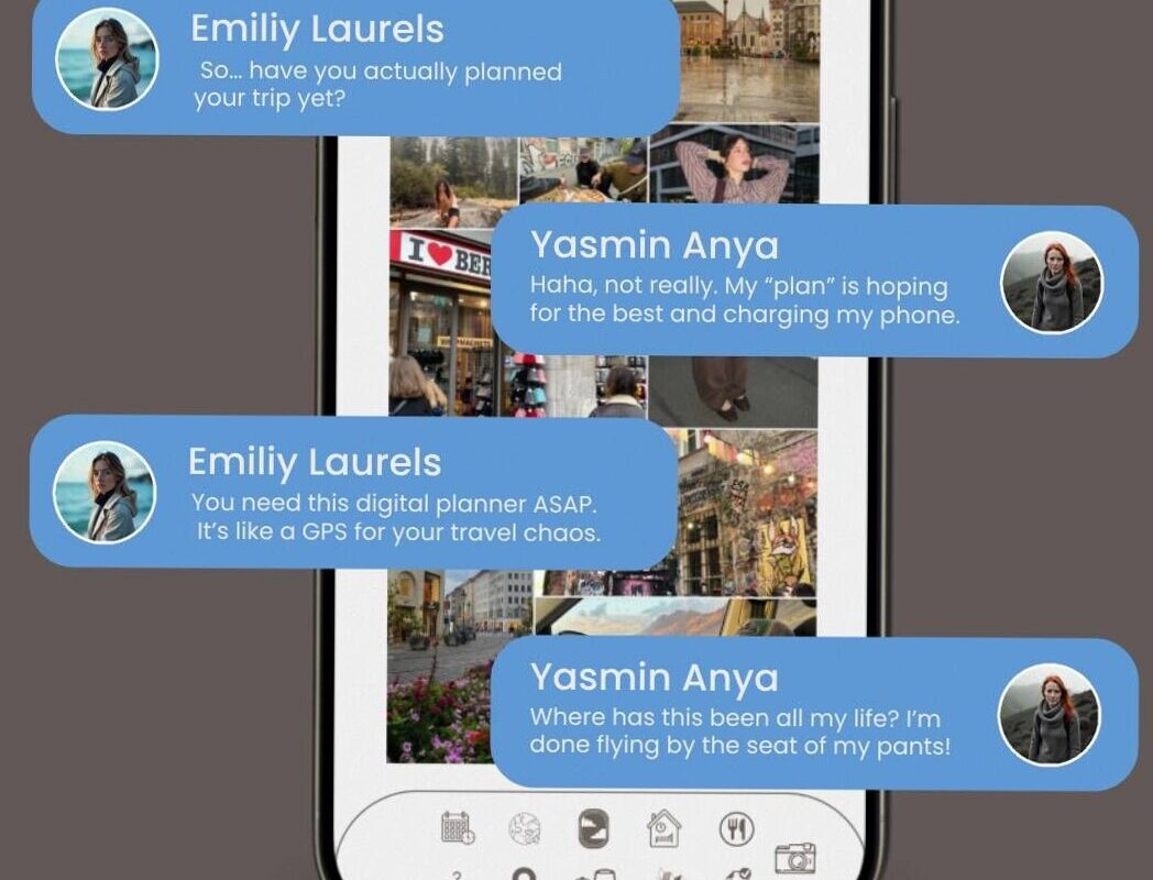 💎 🖌️ Interactive Mobile Travel Planner ✈️ | seamless organization hack