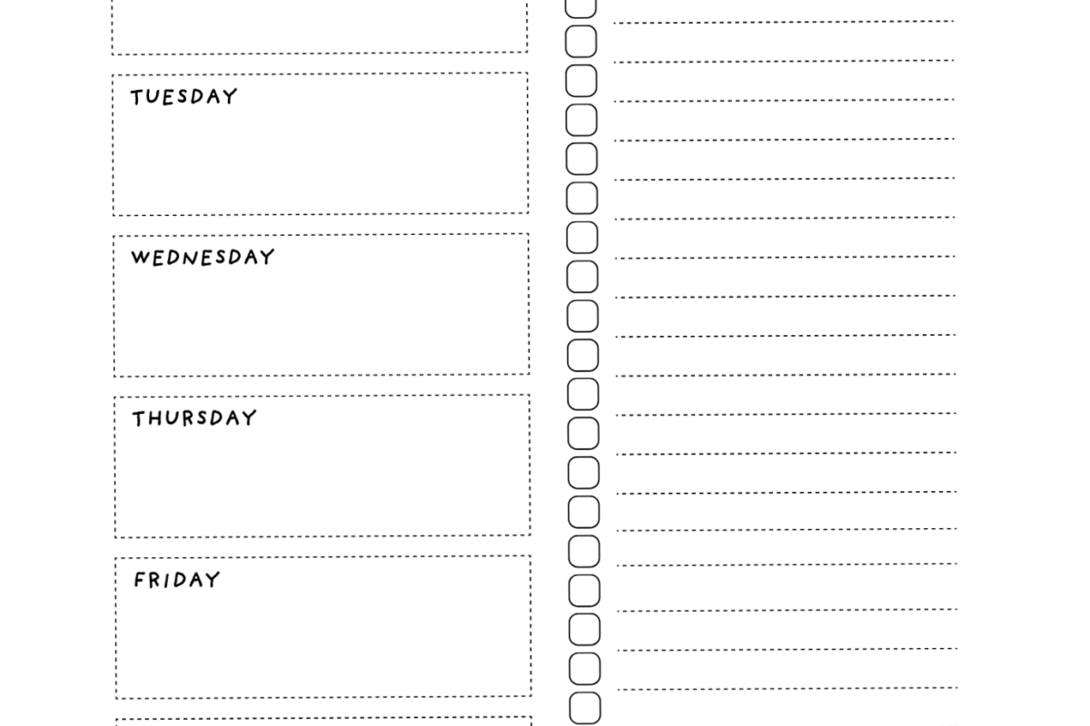 📅 🖇️ Jiji Inspired Weekly Planner | Digital Design & Creative Assets | secret to staying productive
