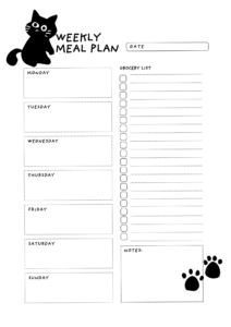 📅 🖇️ Jiji Inspired Weekly Planner | Digital Design & Creative Assets | secret to staying productive