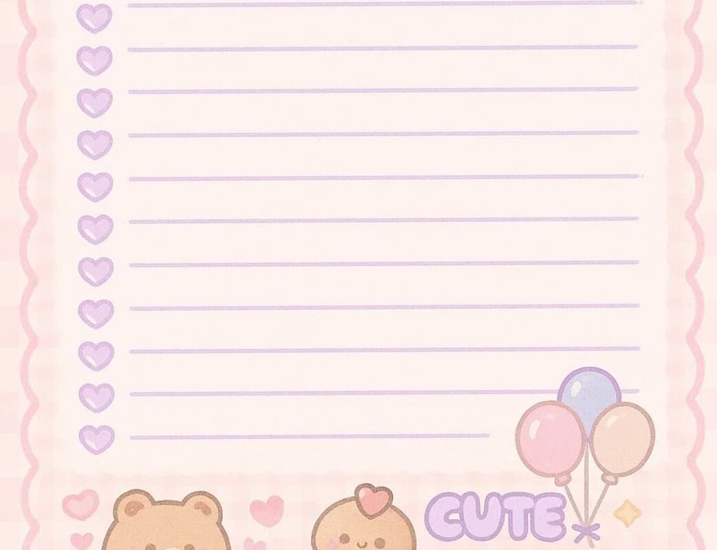 🍰 👰 Kawaii Pink Daily Planner Checklist for Creative Organization | ultimate printable checklist