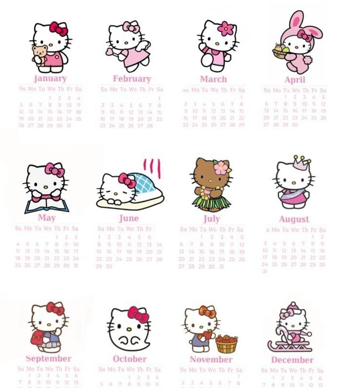 Kitty Calendar: Tanned July Kitten — 📅 🖇️ stay inspired all year long