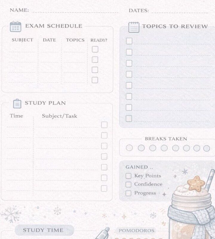 🥂 👰 Last-Minute Planner Digital Design Asset | dream life manifestation