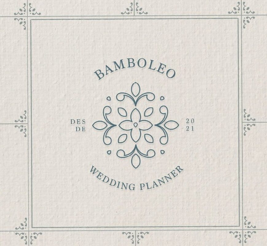 📍 🖌️ Logotipo con contraste tipográfico y floral · Bamboleo | stay inspired all year long