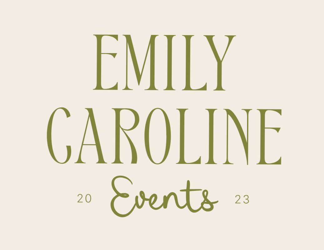 🖌️ 🌈 Luxury Wedding Brand Design for Emily Caroline Events | dream life manifestation