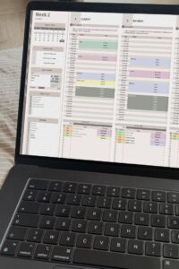 🎨 🖌️ Master Your Year with This Google Sheets Planner Template! | secret to staying productive