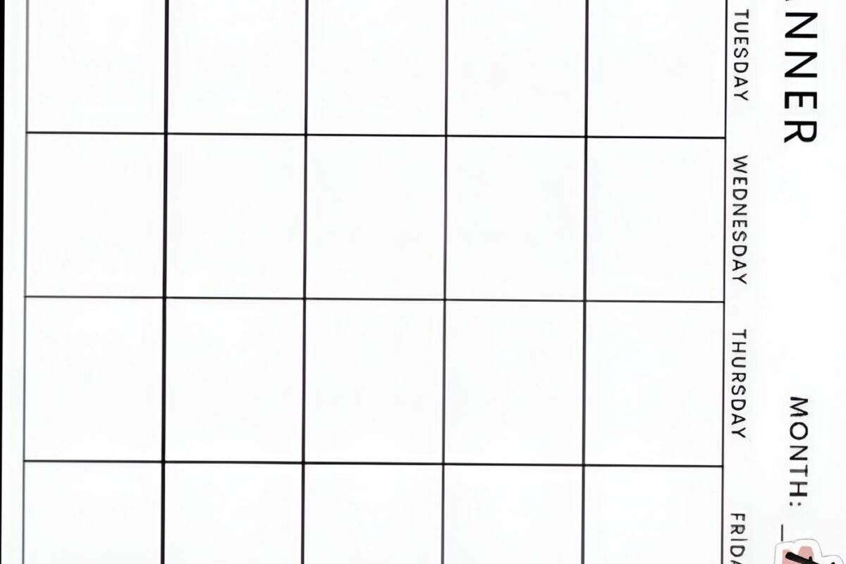 🖌️ 🪄 Minimal Pink Monthly Planner | Clean Girl Aesthetic Organizer | romanticize your routine