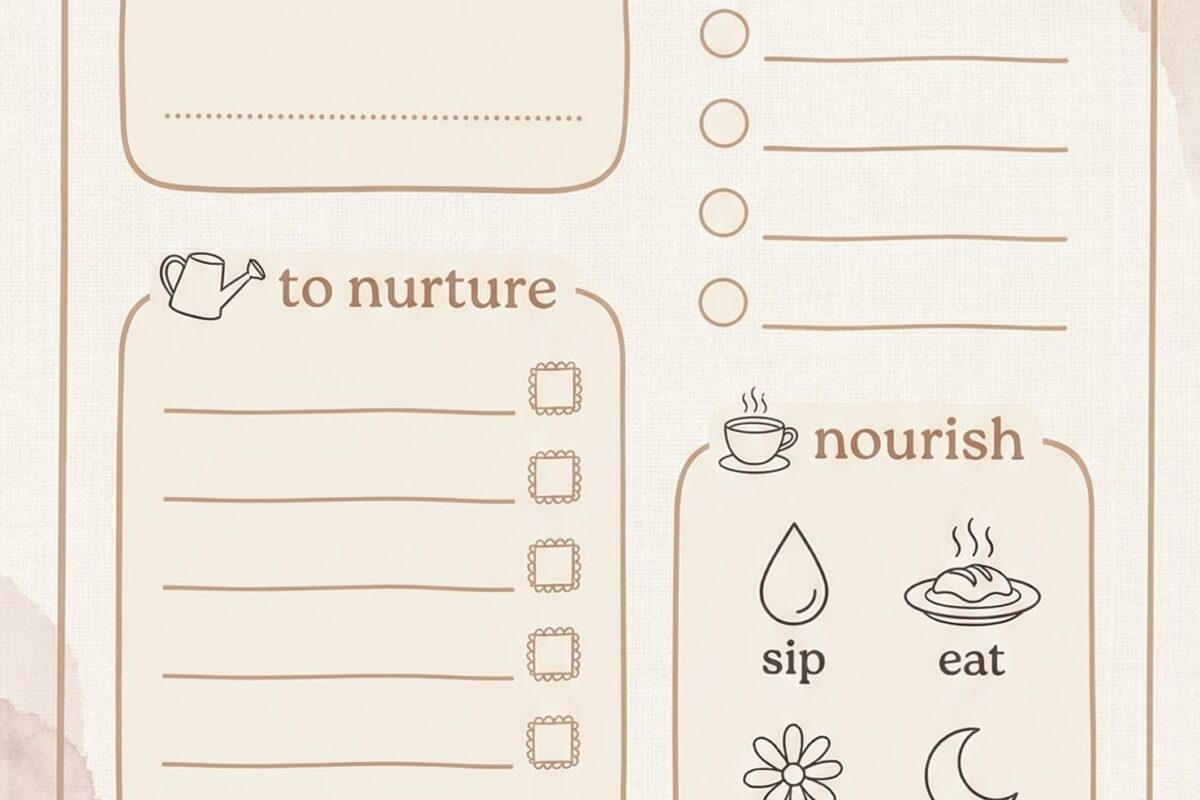 🥂 💌 Minimalist Wellness Planner | Aesthetic Daily Self-Care Routine | stay inspired all year long