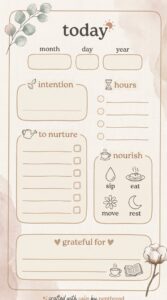 🥂 💌 Minimalist Wellness Planner | Aesthetic Daily Self-Care Routine | stay inspired all year long