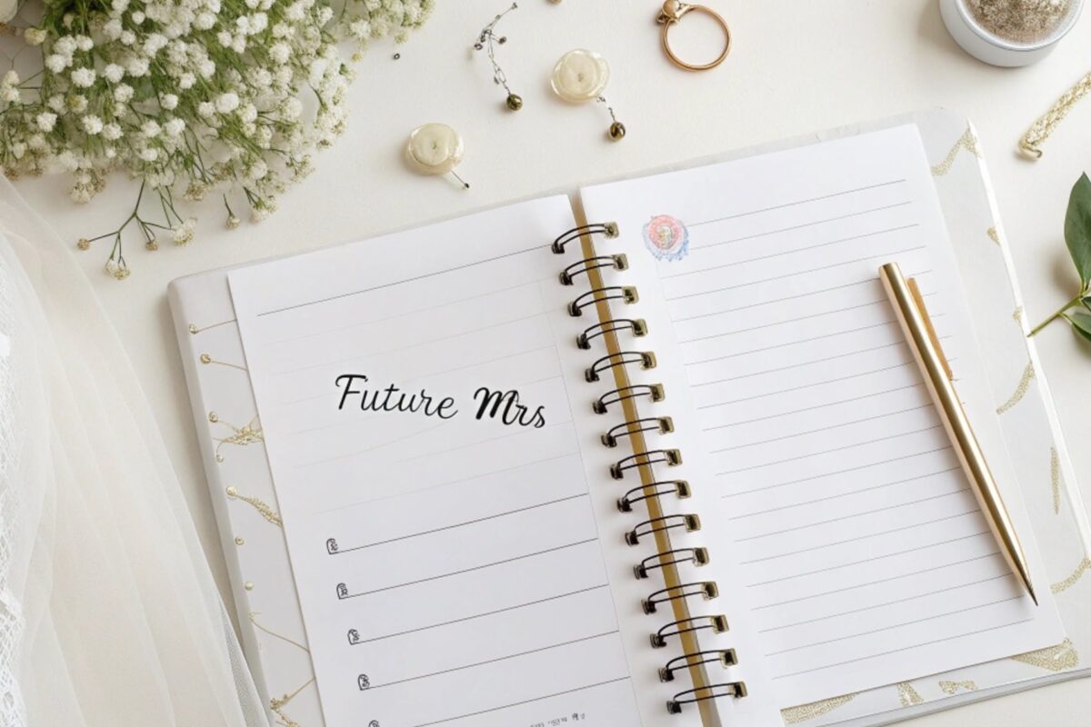 Modern Wedding Planner & Honeymoon Organizer for Future Mrs. — 📁 📊 romanticize your routine