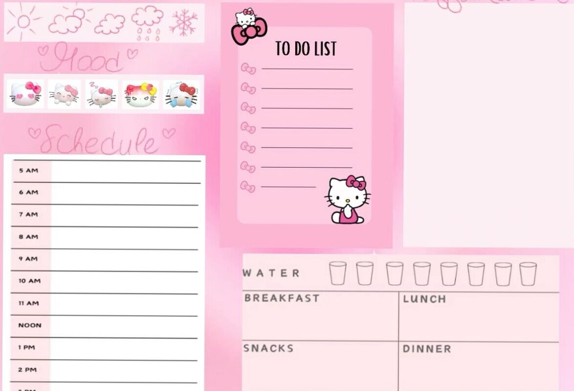My Daily Routine ~ Planner | Digital Design & Creative Assets — 🎨 🌈 secret to staying productive