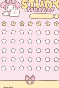 My Melody Study Tracker with Simply Misha | Digital Planner Design — 📍 🎨 essential planning guide