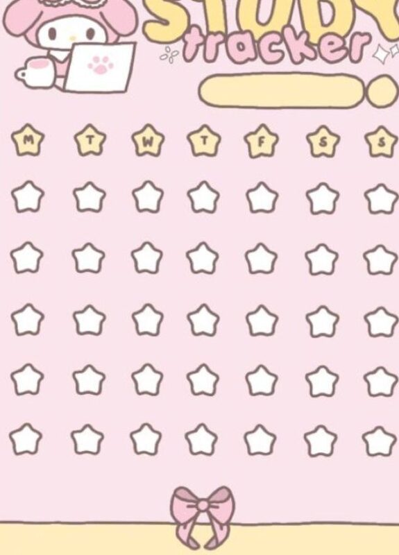 My Melody Study Tracker with Simply Misha | Digital Planner Design — 📍 🎨 essential planning guide