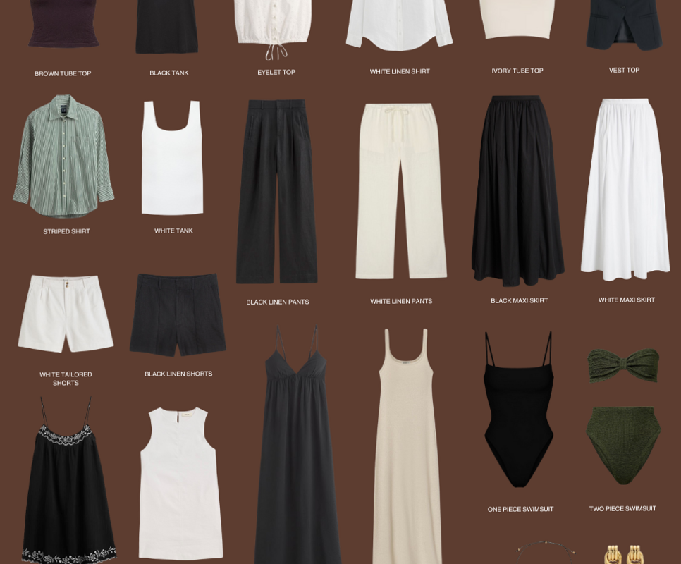 🖇️ 📁 My Mexico Packing List — Stitch & Salt | stay inspired all year long