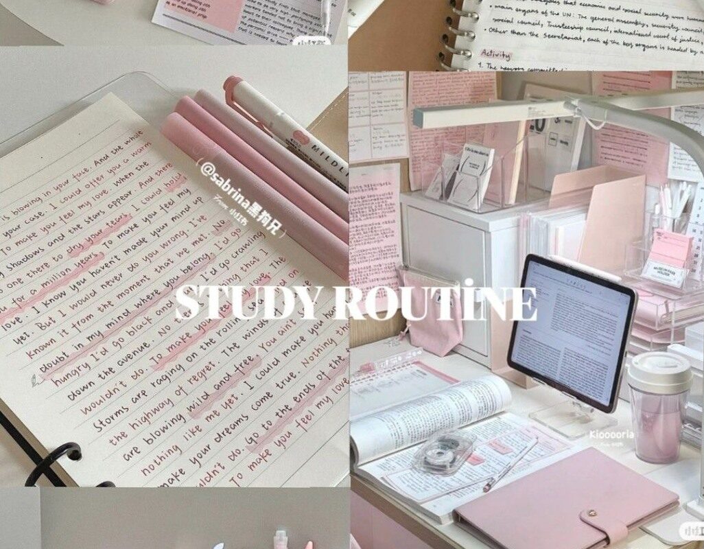 My Study Routine: Digital Design & Creative Planning Tips — 📅 📊 secret to staying productive