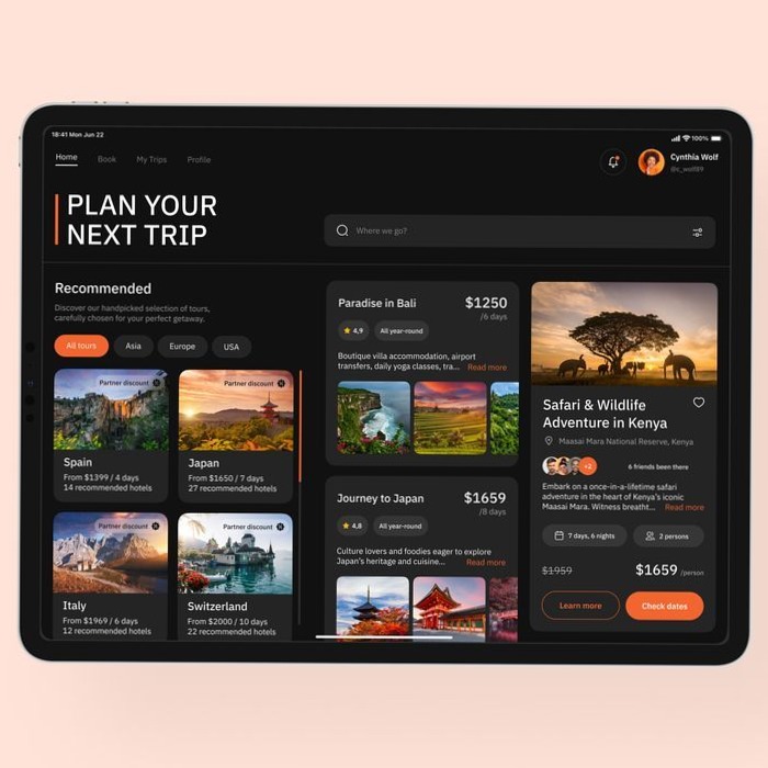 🤍 🌿 no-stress tracker: Collaborative Travel Itinerary Web App for Creative Teams