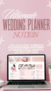 🖇️ 🖇️ only tool for life admin: Ultimate Wedding Planner Notion Template – All-in-One Digital Planning Tool for Your Big Day