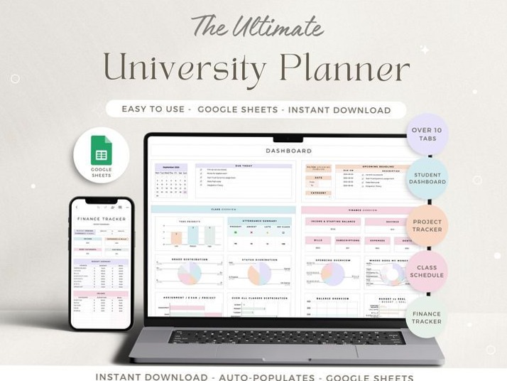 Organize Your Day with Google Sheets Calendar Design — 🥂 🌸 romanticize your routine