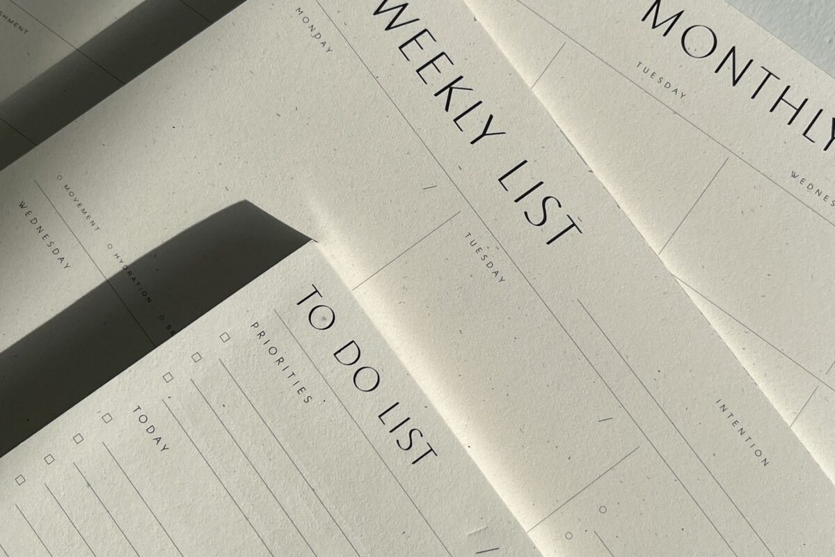 Organize Your Life: Monthly, Weekly, and Daily — 🪄 🎨 romanticize your routine