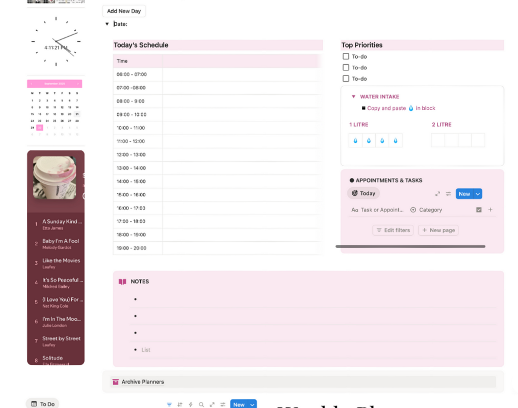 🌈 💎 Pink Notion Ultimate Life Planner Aesthetic Digital Organizer | pro digital dashboard