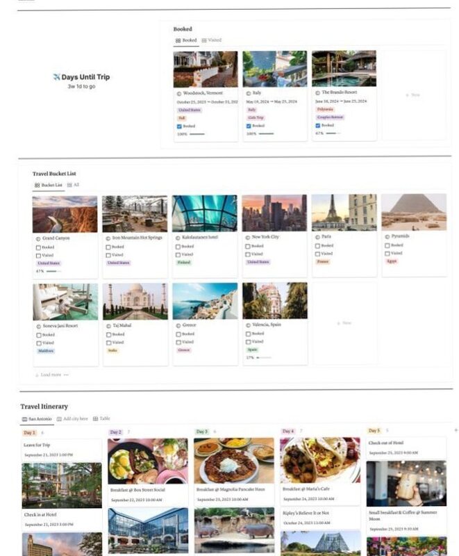 Plan Your Dream Journey with the Ultimate Travel & Bucket List Notion Template — 🌈 💎 game-changing digital system