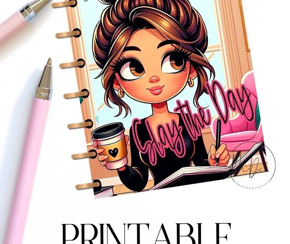 🌿 🌿 Printable Planner Cover | Digital Design | Creative Planner Assets | stay inspired all year long