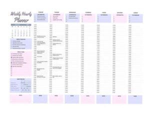 🤍 🌿 pro digital dashboard: 2025 Weekly Planning Spreadsheets & Templates