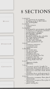 Romantic Wedding Day Binder for Dream Planning — ✨ ☁️ stay inspired all year long