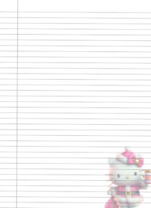 💌 👰 romanticize your routine: Hello Kitty Klaus Digital Planner Assets