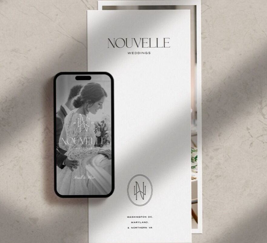 💌 🥂 romanticize your routine: Luxury Brand Design for Wedding Planners | Sarah Shuttle