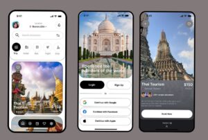 🤍 ✨ romanticize your routine: Mobile App Travel Booking Design | Fiverr Solutions