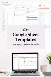 📌 📌 romanticize your routine: Organize Your Life with a Google Sheet Template Collection