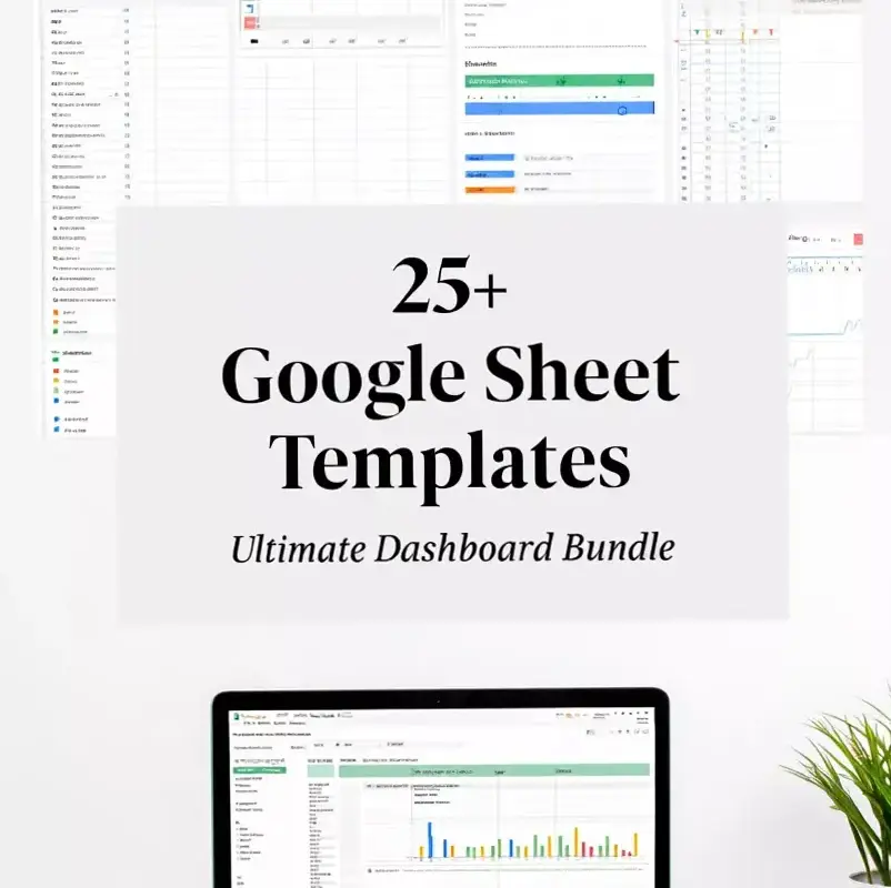 📌 📌 romanticize your routine: Organize Your Life with a Google Sheet Template Collection