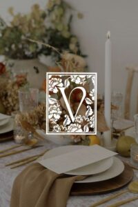 🌿 ☁️ romanticize your routine: Rustic Elegance — Dreamy Artistic Event Planner Logo