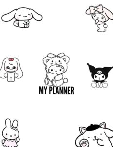 💍 🌸 romanticize your routine: Stylish Planner Cover Design for Creative Planning