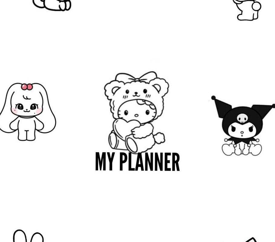 💍 🌸 romanticize your routine: Stylish Planner Cover Design for Creative Planning