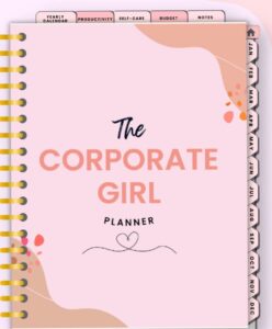 ✨ ☁️ romanticize your routine: The Corporate Girl Digital Planner | Digital Daily Planner & Creative Assets