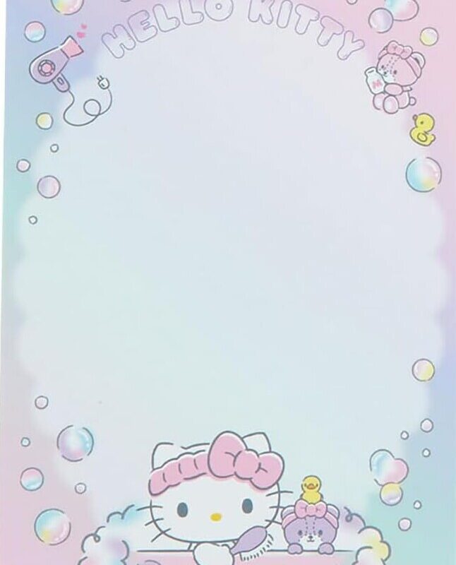 Sanrio Hello Kitty 8 Design Memo for Planners & Digital Creations — 🌈 🎨 stay inspired all year long