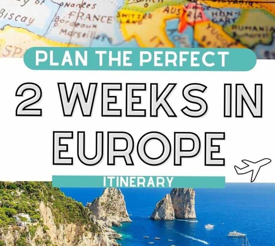 🥂 🌸 seamless organization hack: 2-Week Europe Itinerary Planner for Digital Creatives