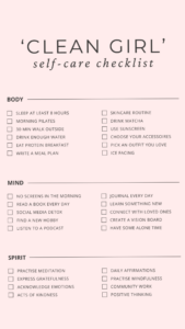 📍 💎 seamless organization hack: Deine Self Care Checklist für kreative Ordnung
