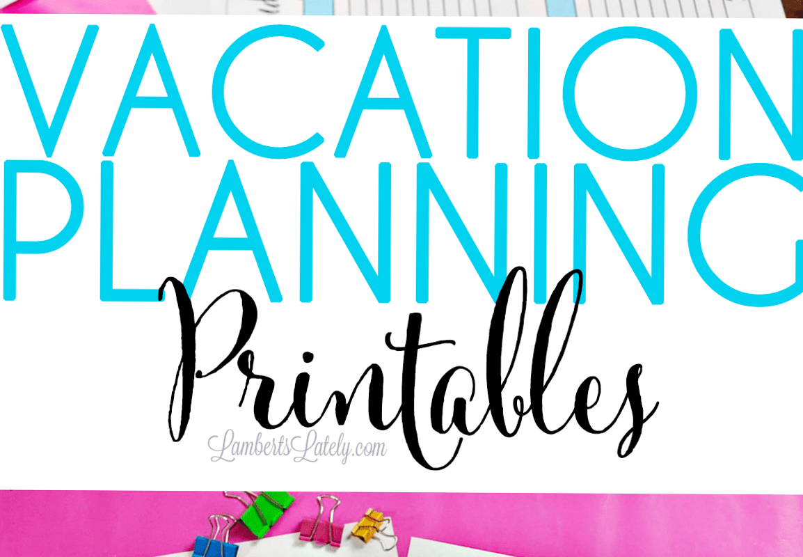 🥂 💍 seamless organization hack: Free Printable Family Vacation Itinerary Template | LL Home