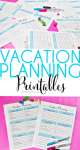 🥂 💍 seamless organization hack: Free Printable Family Vacation Itinerary Template | LL Home
