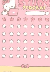 🕯️ 🌿 seamless organization hack: Hello Kitty Study Tracker by @simplymisha