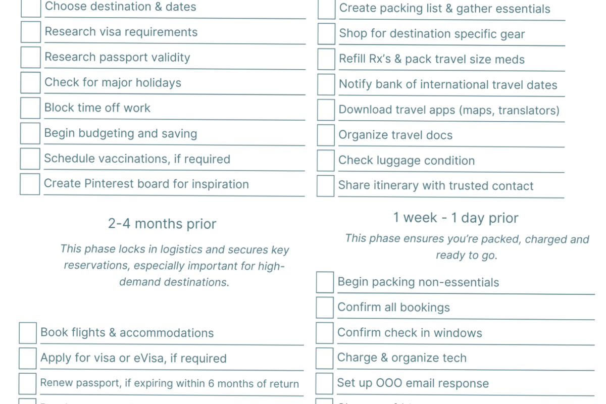 📊 📊 seamless organization hack: Pre-Travel Prep: My Stress-Free Vacation Checklist