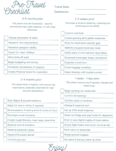 📊 📊 seamless organization hack: Pre-Travel Prep: My Stress-Free Vacation Checklist