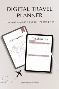 🎀 🕯️ seamless organization hack: Travel Planner Journal & Packing List | Etsy Digital Design