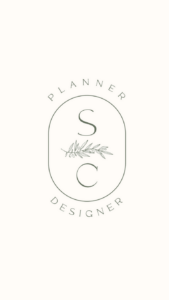 📊 📝 Secondary Logo Design for Wedding Planners & Designers — Secret to Staying Productive | stay inspired all year long