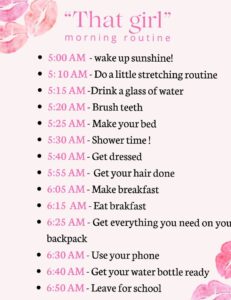 🍰 🥂 secret to staying productive: That Girl Morning Routine for Digital Design Success